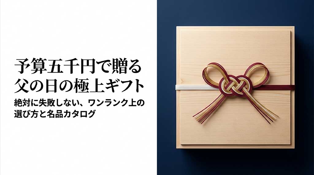 予算5000円で贈る父の日の極上ギフトと選び方のポイント