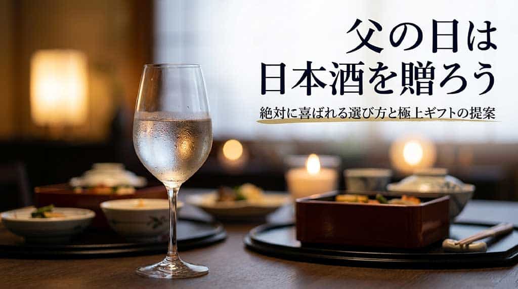 父の日は日本酒ギフトをプレゼント!おすすめ希少酒から辛口・甘口や飲み比べセットまで解説