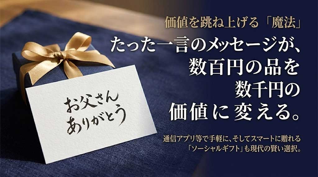 うなぎや高級肉の画像とともに、3,000円未満の高級グルメ戦略を解説したスライド。「形態変換」や「小分け」という2つの戦略によって、予算内で最高級の味を贈る方法を説明しています。