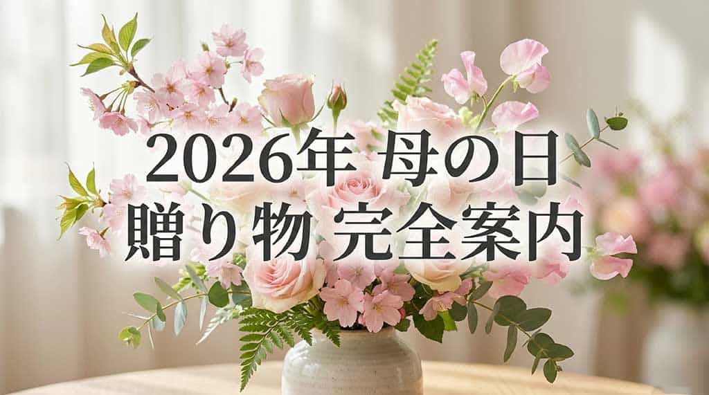 2026年母の日 贈り物 完全案内のタイトルスライド